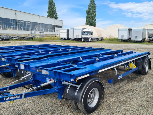 Przyczepy kontenerowe z&nbsp;obrotnicą